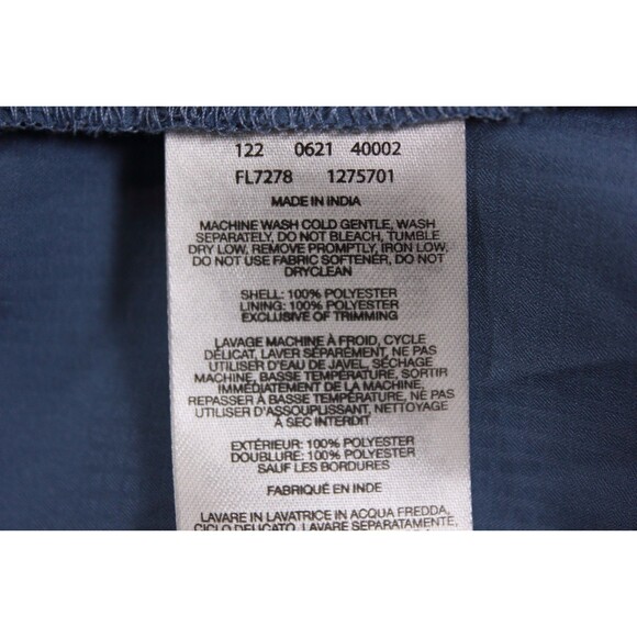 Columbia PFG Shirt Womens Omni Shade Vented Fishing Shirt Snap Up Blue Sz Small - Picture 11 of 12